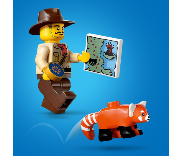 LEGO CITY 60424 Quad badacza dżungli z pandą czerwoną - 1248582 - zdjęcie 9